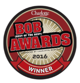 Charlotte Magazine BOB 2016 Winner