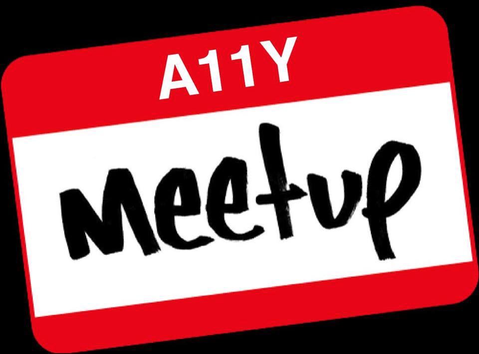 A11y Meetup logo