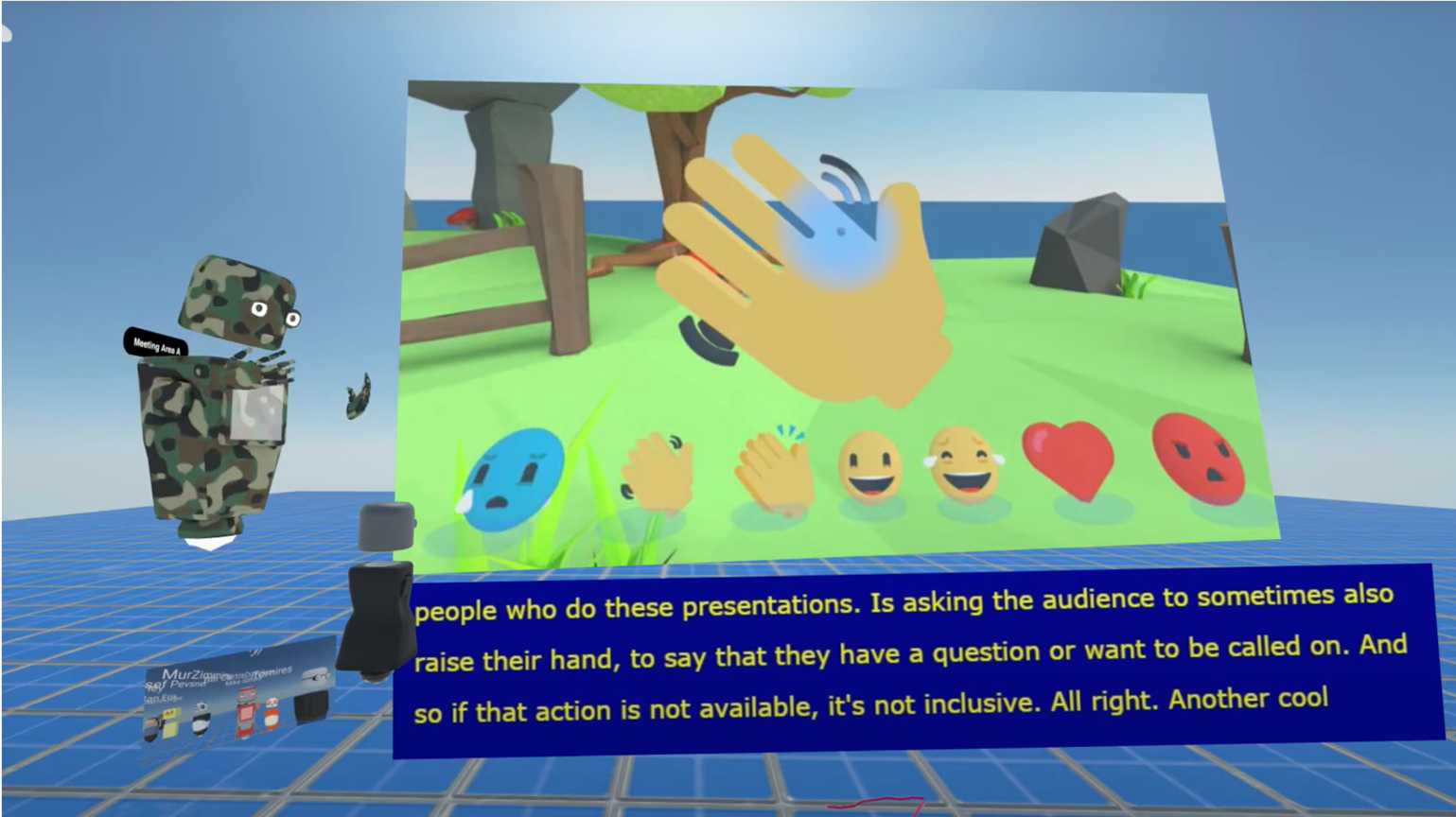 This Is What Happened At A Captioned Virtual Reality Webinar Equal Entry